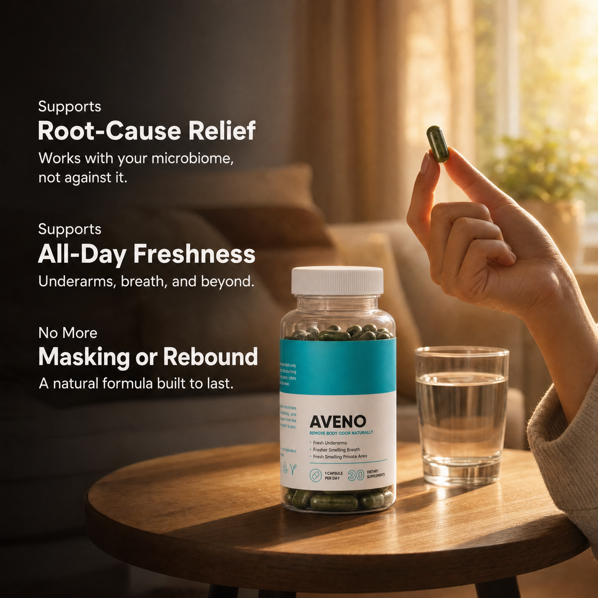 Avenos' Natural Body and Breath Deodorizer