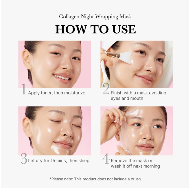 Korean Collagen Night Wrapping Mask